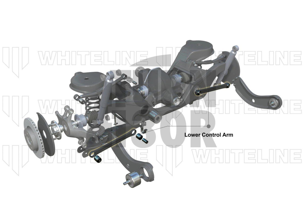 Kit braccio di controllo inferiore posteriore per Golf 7 GTI / Golf 8R / Leon 3 Cupra / S3 8V / TT 8S Whiteline