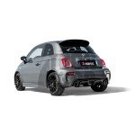 Scarico Akrapovic 595 / 695 Abarth Titanium Slip-On