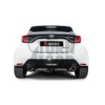 Scarico Akrapovic Toyota Yaris GR Titanium Slip-On