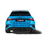 Scarico Akrapovic Evolution Line per Audi S3 8Y Sportback Scarico Akrapovic Evolution Line per Audi S3 8Y Sportback