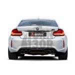 Scarico Akrapovic Evolution Line in titanio per BMW M2 Comp F87