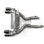 Scarico Akrapovic Slip-On in titanio per BMW M2 Comp F87