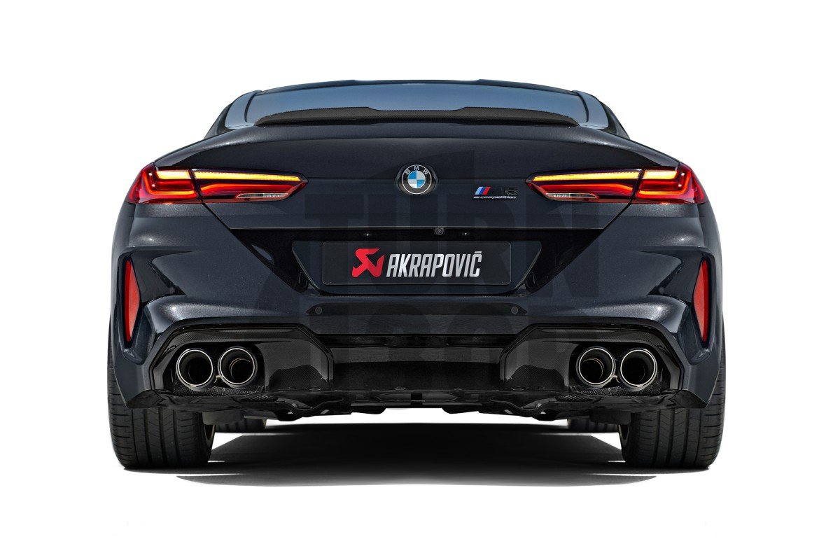 Scarico Akrapovic Evolution Line in titanio per BMW M8 F9x