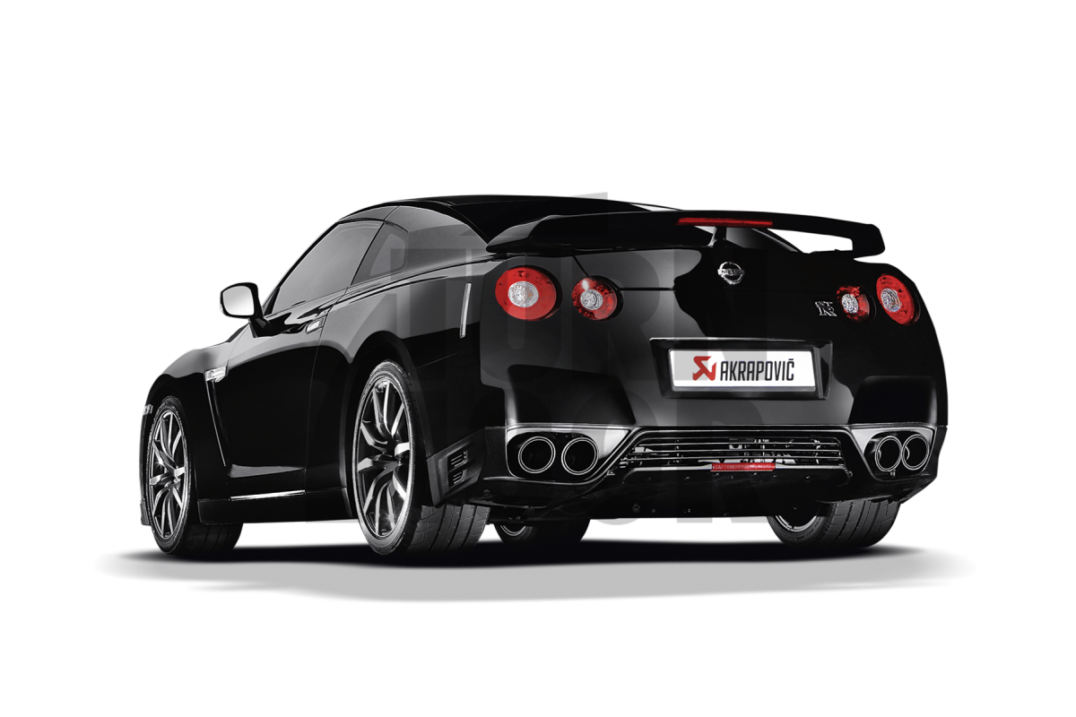 Scarico Akrapovic Evolution Line per Nissan R35 GTR