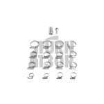 Tubi flessibili del liquido di raffreddamento in silicone Forge Renault Clio 3 RS