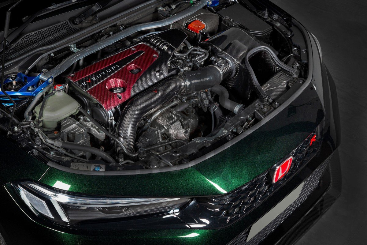 Eventuri Tubo ingresso turbo in fibra di carbonio Honda Civic Type R FL5