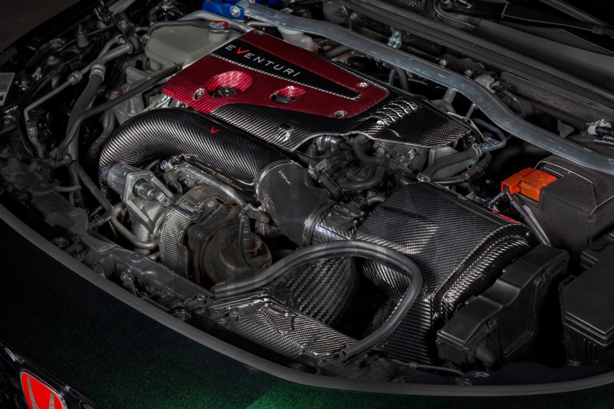 Eventuri Sistema di aspirazione in fibra di carbonio Honda Civic Type R FL5