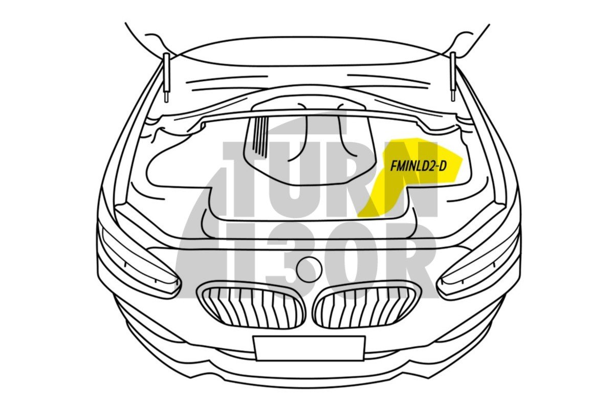 Condotto aria in fibra di carbonio Forge Motorsport M2 F87 135i / 235i F2x e 335i / 435i F3x