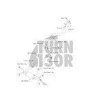 HKS Super Turbo Silenziatore Catback Toyota Supra 3.0 Mk5 A90