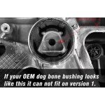 Leyo Inserto boccola per supporto DogBone per A3, S3, RS3 8V / 8Y, Leon 3, Golf 7, Golf 8 GTI / R