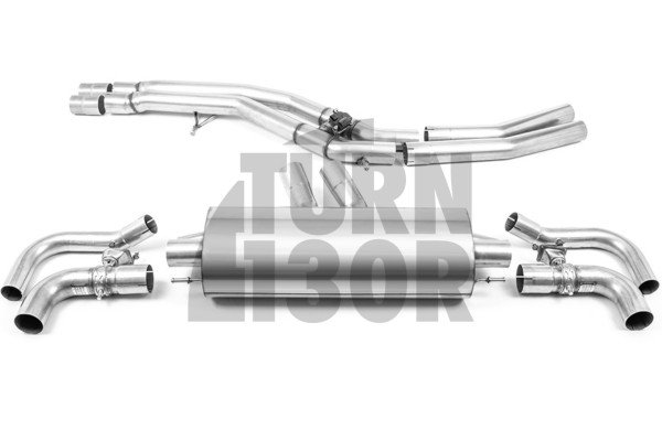 Sistema Milltek Pipe-back anteriore per Audi RSQ8