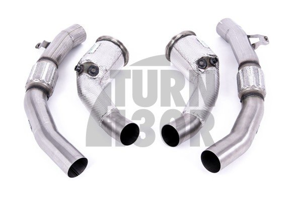 Tubi downpipes e tubi bypass Cat di Milltek per Audi RS6 C8 / RS7 C8