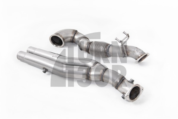 Milltek Large-bore Downpipe and De-cat for Audi RS3 8V - 8V5 / 8Y / TTRS Mk3 8S / RSQ3