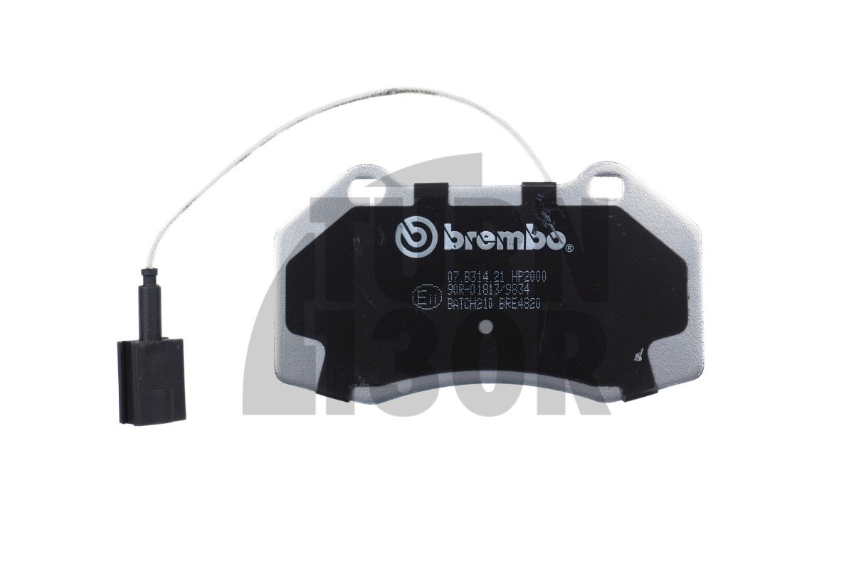 Brake Kit Pads Brembo SPORT | HP2 Front for Renault Clio 3 RS / Megane 2 RS Brake Kit Pads Brembo SPORT | HP2 Front for Renault Clio 3 RS / Megane 2 RS