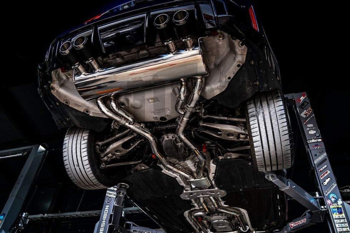 Armytrix Catback Exhaust System for BMW M3 G80 and M4 G8x Armytrix Catback Exhaust System for BMW M3 G80 and M4 G8x