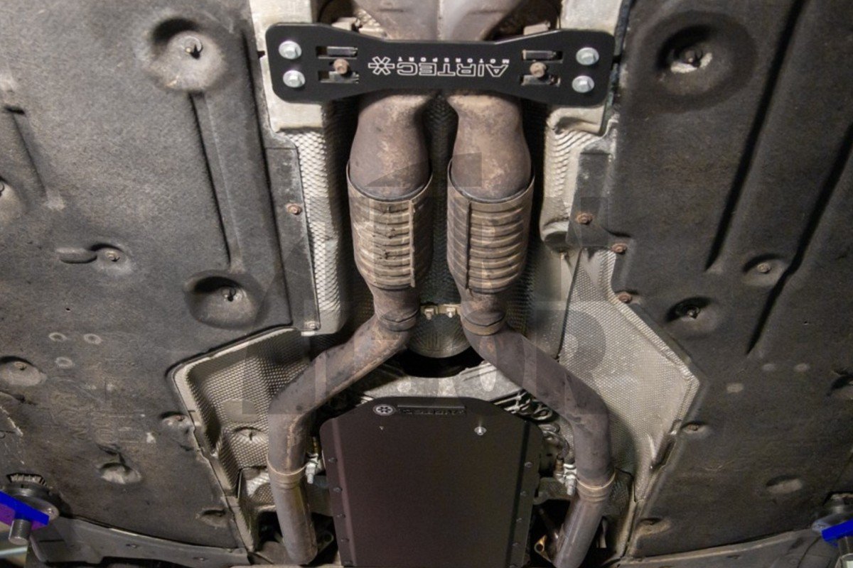 Airtec Rear Lower Exhaust Hanger Brace for BMW M3 E9x