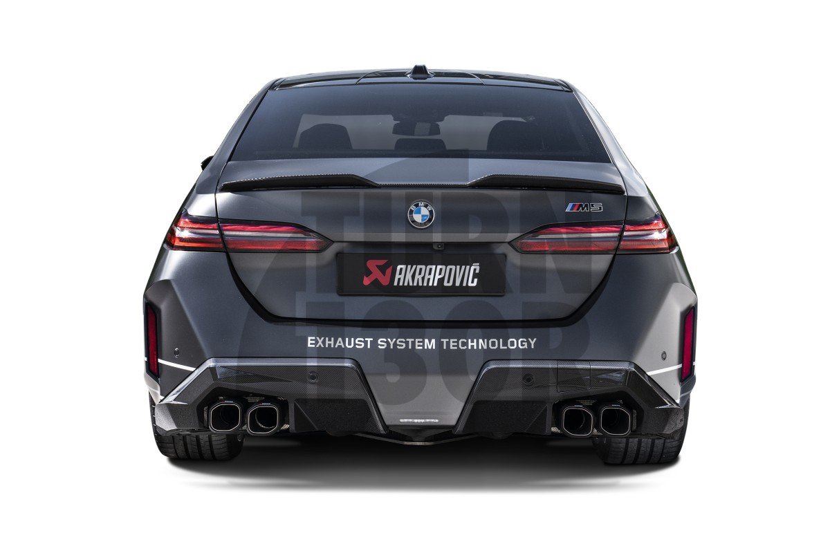 Akrapovic Carbon Rear Spoiler Lip for BMW M5 G90 Akrapovic Carbon Rear Spoiler Lip for BMW M5 G90