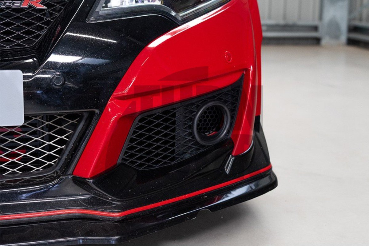Airtec Fog Light Replacement Grilles for Honda Civic Type R FK2 