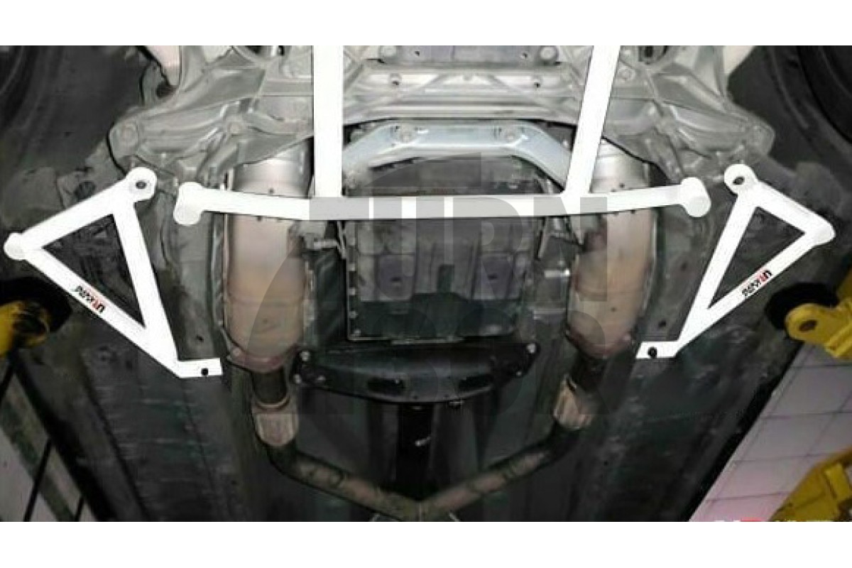 Ultra Racing 6 Points Front Lower Member Braces for Nissan 370Z 