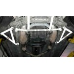 Ultra Racing 6 Points Front Lower Member Braces for Nissan 370Z 