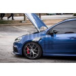 APR Sideburns Fender Decals Black or Silver / Red