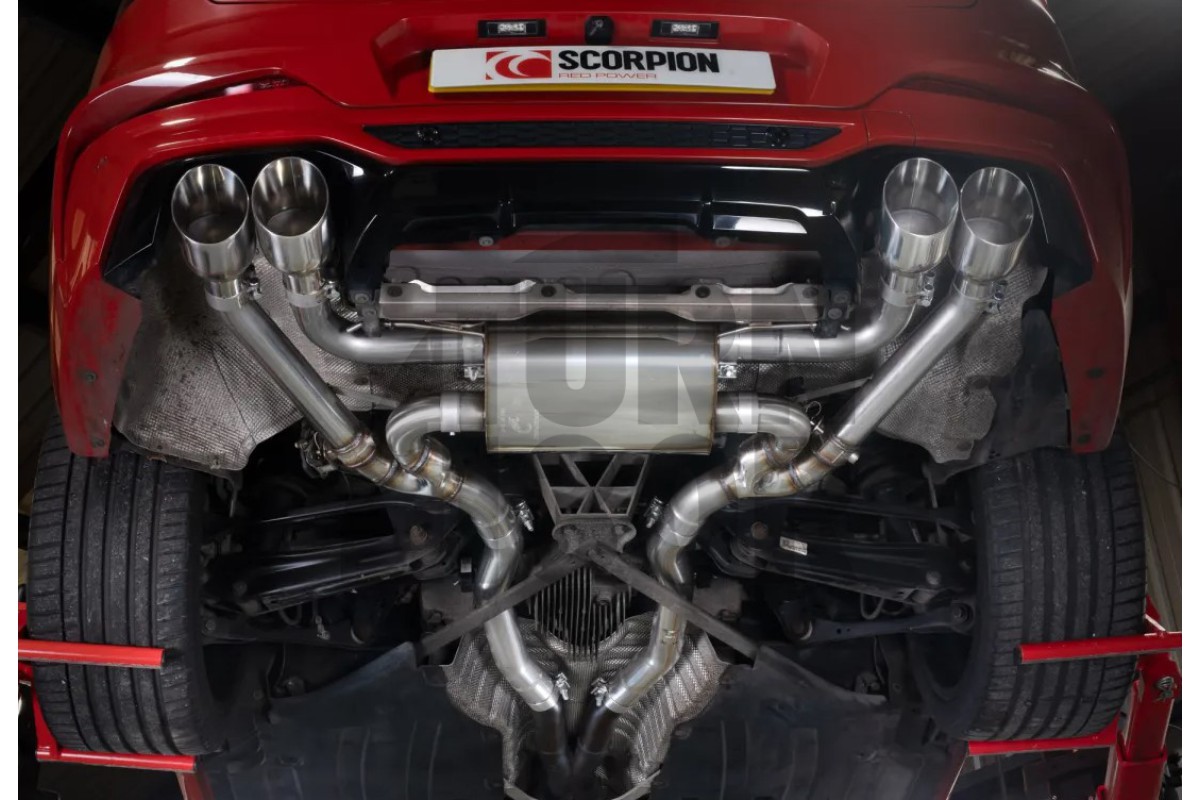 Scorpion Catback Exhaust for BMW X3M F97 & X4M F98 Pre-Facelift