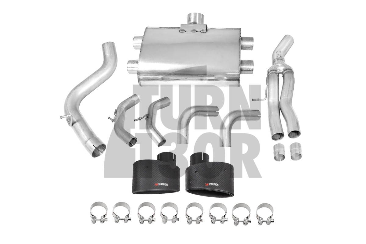 Scorpion Catback Exhaust for Audi TTRS Mk3 8S