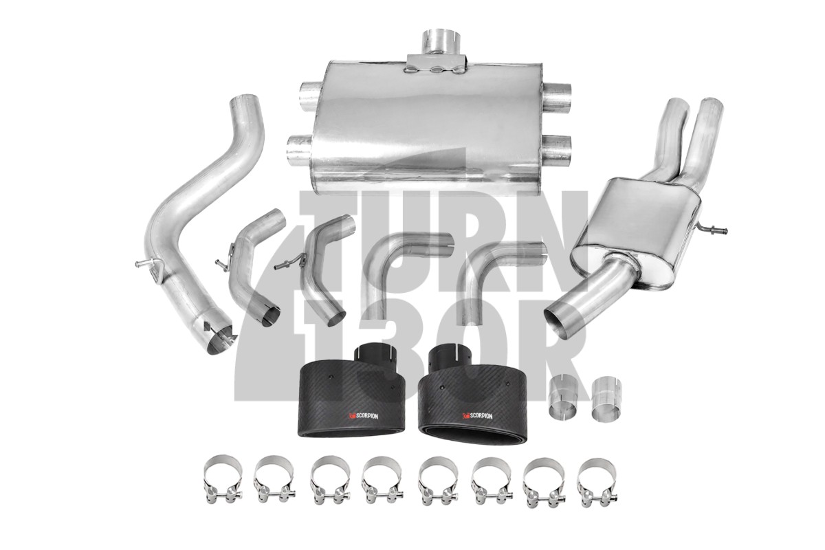 Scorpion Catback Exhaust for Audi TTRS Mk3 8S