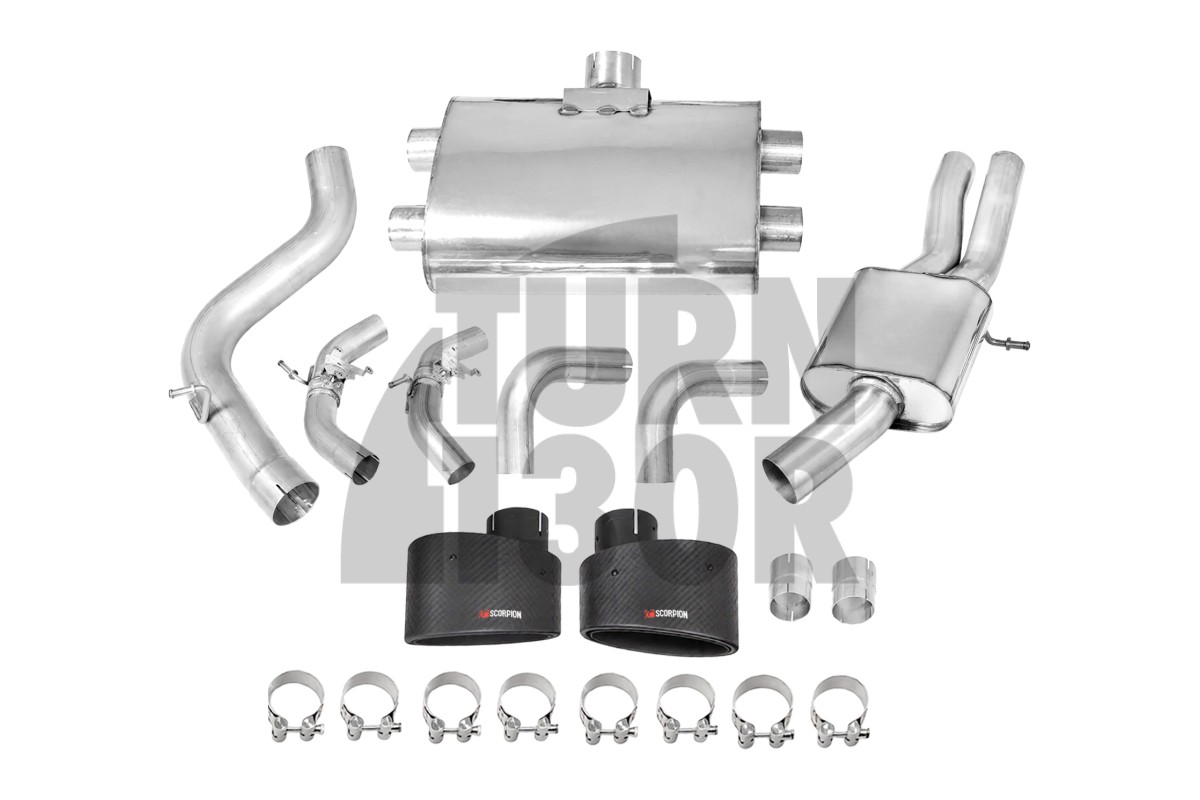 Scorpion Catback Exhaust for Audi TTRS Mk3 8S
