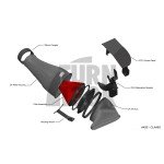 Sistema di aspirazione in fibra di carbonio Eventuri per Mercedes A45 AMG W177 / CLA 45 C118