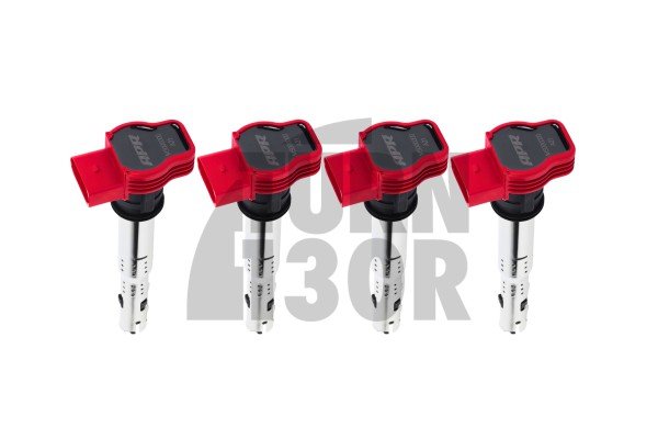 Pacchetti di bobine rosse per S3 8P / Golf 5 - 6 GTI / Golf 6 R / Leon 2 Cupra 2.0 TFSI EA113 / EA888.1 APR Pacchetti di bobine rosse per S3 8P / Golf 5 - 6 GTI / Golf 6 R / Leon 2 Cupra 2.0 TFSI EA113 / EA888.1 APR