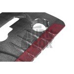 Eventuri Coperchio motore in fibra di carbonio/kevlar rosso per Toyota Yaris GR
