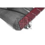 Eventuri Coperchio motore in fibra di carbonio/kevlar rosso per Toyota Yaris GR
