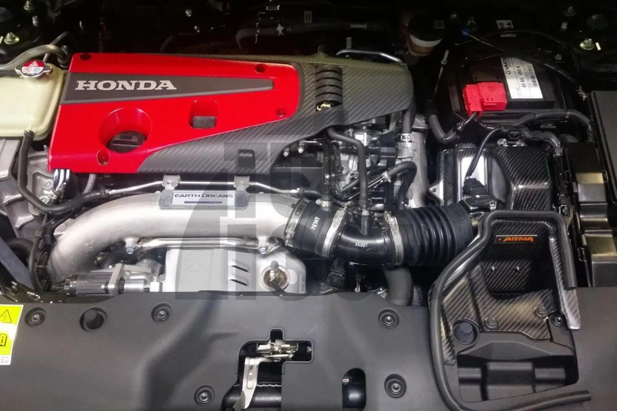 Presa d'aria in fibra di carbonio Armaspeed Honda Civic Type R FK8