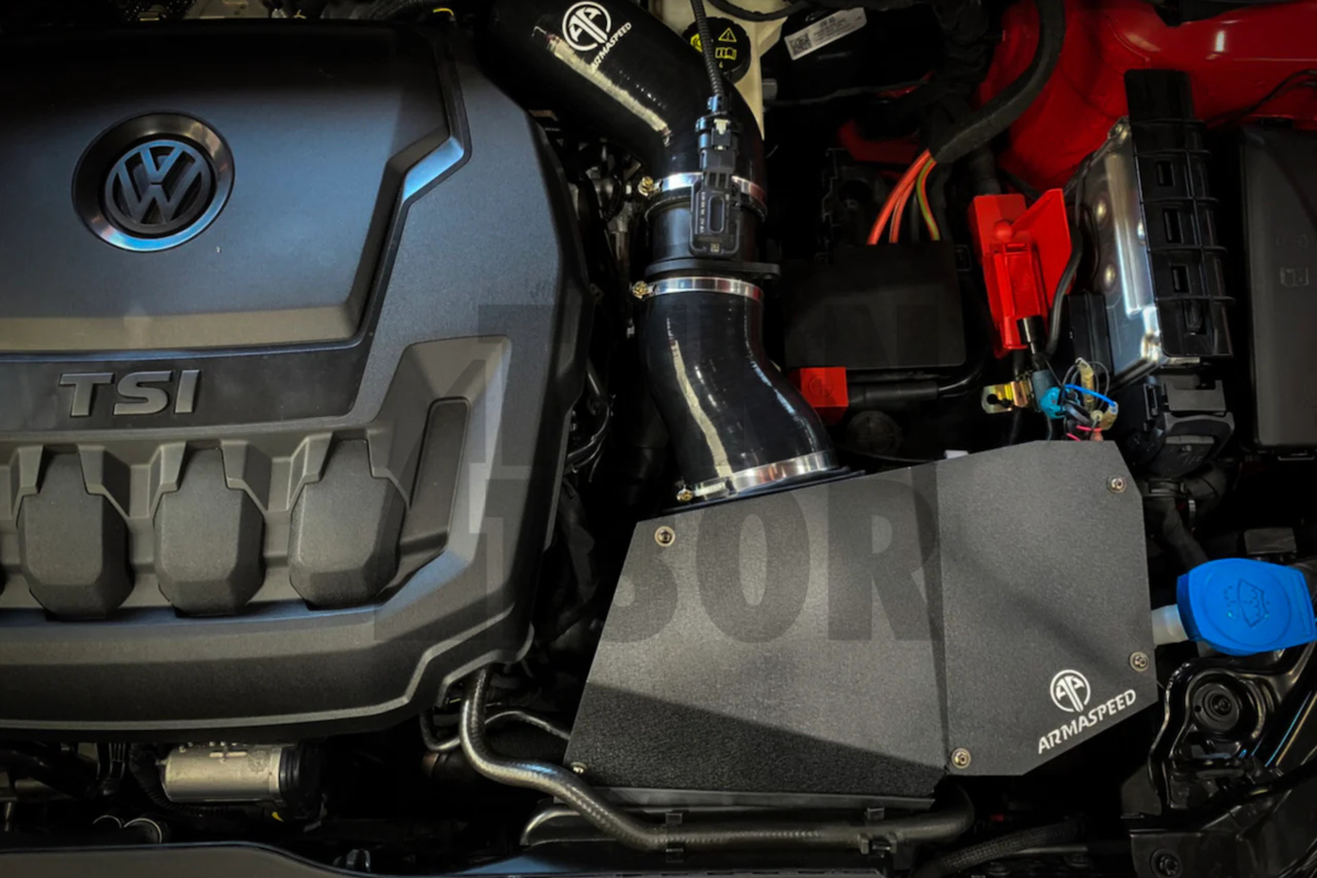 Armaspeed Presa daria in alluminio Polo AW GTI 2.0 TSI Armaspeed Presa d'aria in alluminio Polo AW GTI 2.0 TSI