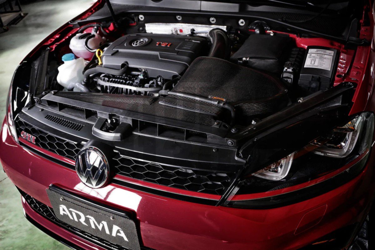 Armaspeed Presa d'aria in fibra di carbonio S3 8V / Golf 7 GTI / Golf 7 R / Leon 3 Cupra / Octavia 5E VRS