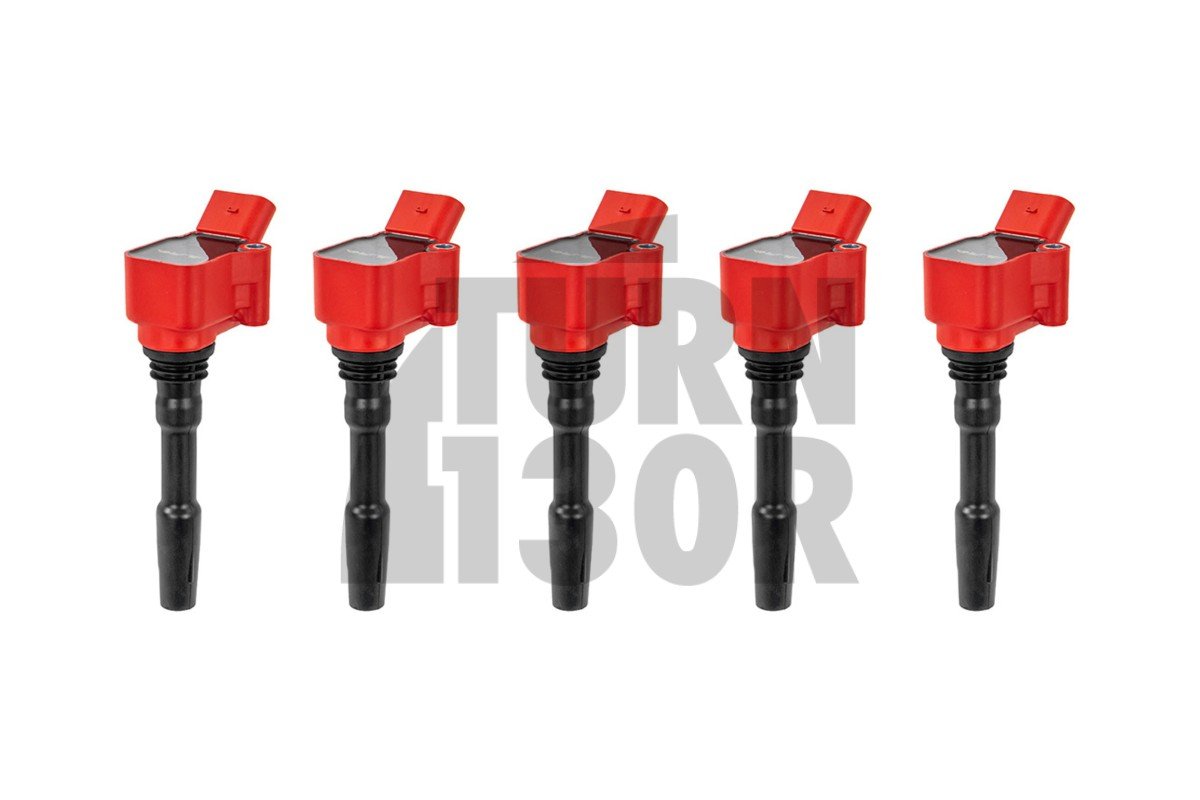 bobine di accensione rosse per Audi RS3 8V.5 e TTRS 8S 2.5 TFSI Alpha Competition bobine di accensione rosse per Audi RS3 8V.5 e TTRS 8S 2.5 TFSI Alpha Competition