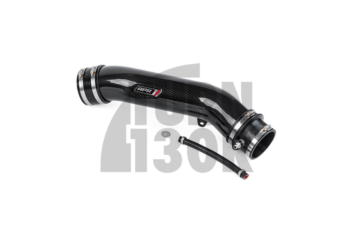 Tubo di aspirazione in fibra di carbonio da 4 per Audi RS3 8V.5 / RS3 8Y e TTrs 8S APR Tubo di aspirazione in fibra di carbonio da 4 per Audi RS3 8V.5 / RS3 8Y e TTrs 8S APR