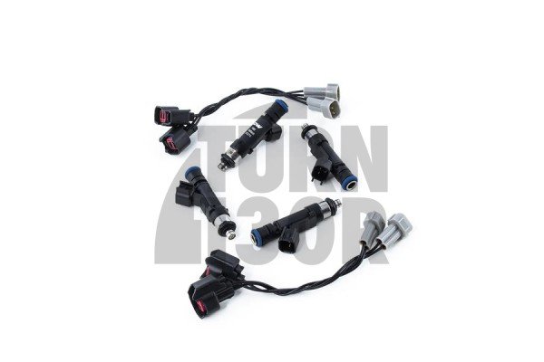 Kit iniettori Deatschwerks 800cc / 1000cc / 1200cc / 1500cc o 2200cc Mitsubishi Lancer Evo 8 / Evo 9 Kit iniettori Deatschwerks 800cc / 1000cc / 1200cc / 1500cc o 2200cc Mitsubishi Lancer Evo 8 / Evo 9