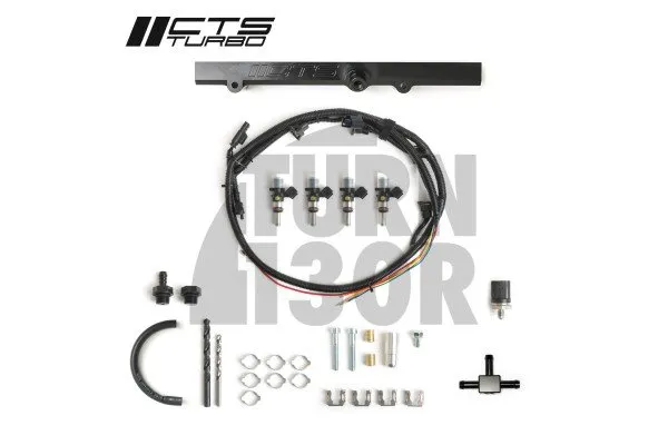  Kit di aggiornamento iniettori / rail multi-porta per Golf 7 GTI / Golf 7 R / Leon 3 Cupra / S3 8V 2.0 TFSi EA888.3 CTS Turbo
