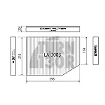 Filtro abitacolo Hepa Gruppe M per BMW M3 G80, M4 G8x e X3 M F97
