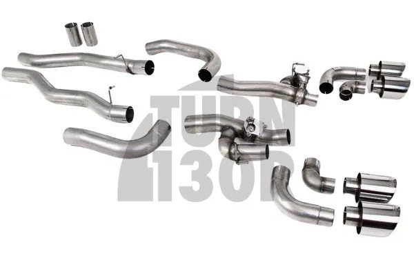 BMW M8 F9x Sistema posteriore Milltek OPF/GPF con silenziatore posteriore valvolato