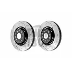 DBA 340mm T2 Front Brake Discs for Golf 7 R - Golf 8 GTI - Leon 3 Cupra  - S3 8V & TT 8S