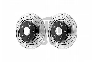 Tarox F2000 Rear Brake Discs for Honda S2000 