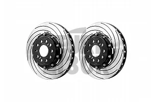 Tarox F2000 2-Piece Front Brake Discs for Honda Civic Type R FK8