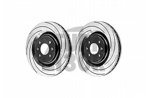 Tarox F2000 Front Brake Discs for 208 GTI & DS3 1.6 THP 