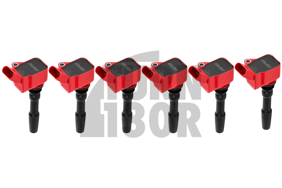 Bobine di Accensione Rosse per Audi S4 / RS4 B9 e S5 / RS5 B9 2.9 / 3.0 TFSI APR