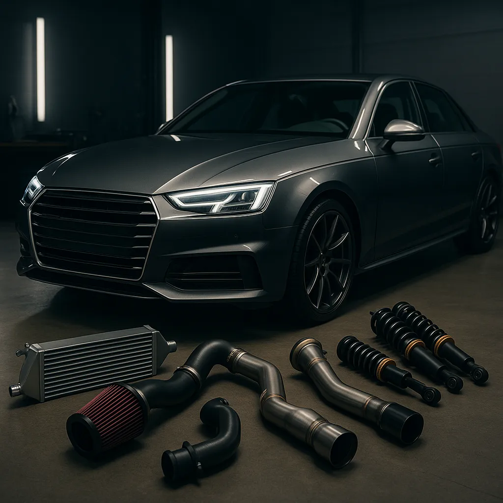 Potenziare la tua Audi A4 B9 2.0 TFSI: Guida all'Upgrade delle Prestazioni