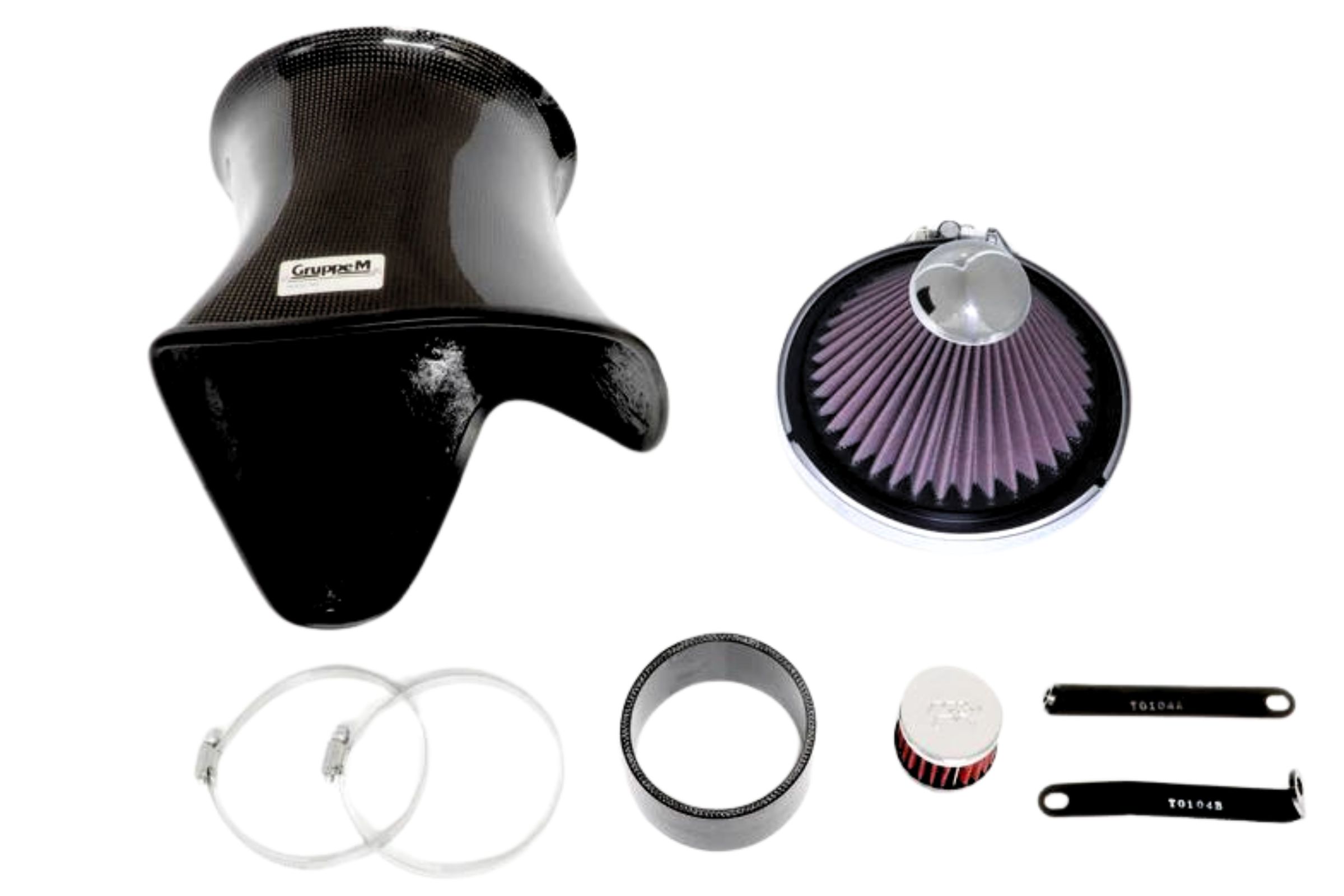 Sistema di aspirazione in fibra di carbonio per BMW M3 E36 di Gruppe M Sistema di aspirazione in fibra di carbonio per BMW M3 E36 di Gruppe M