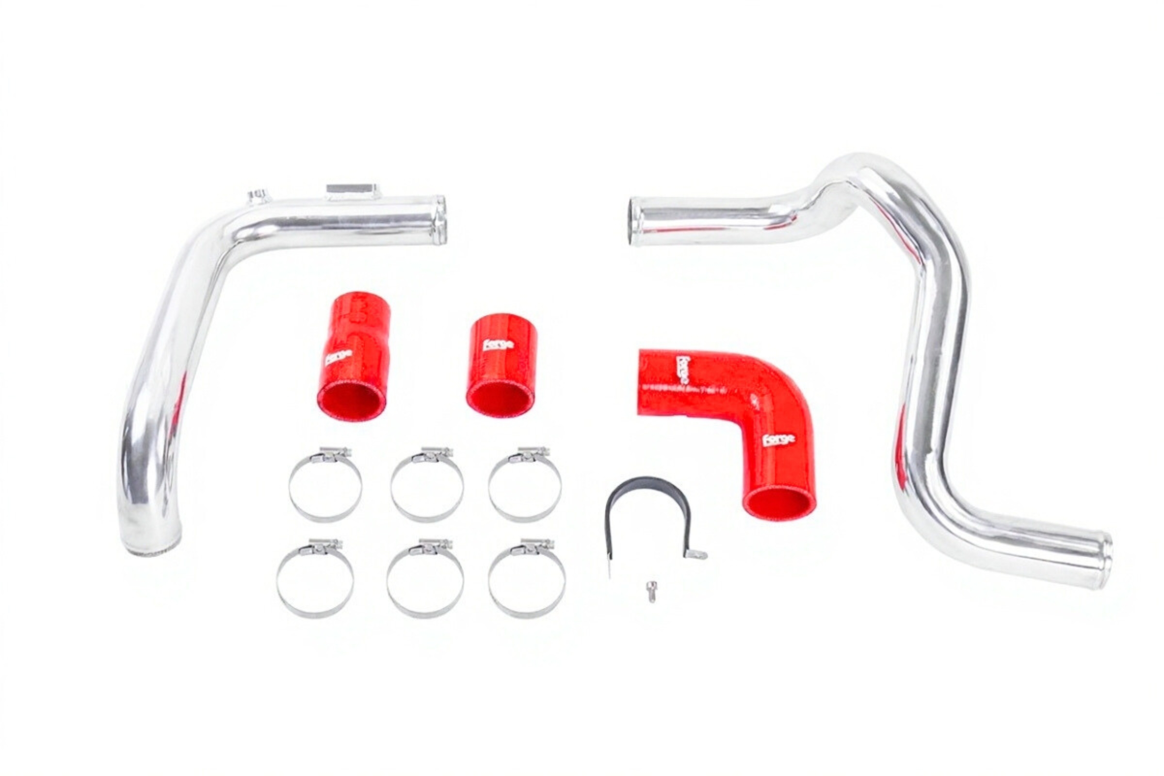 Megane 2 RS Forge tubo rigido boost in lega lucidata